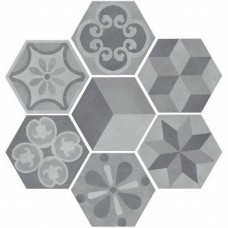 Керамогранит матовая Пуату SG23032N Микс 23x20 7мм  серый Kerama Marazzi