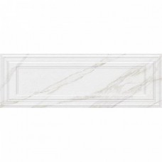Керамическая плитка глянцевая Прадо 14002R белый Панель Обрезной 120x40 9мм  Kerama Marazzi