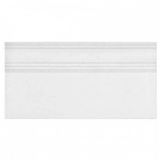 Плинтус матовая Монфорте FME006R белый 40x20 16мм  Kerama Marazzi