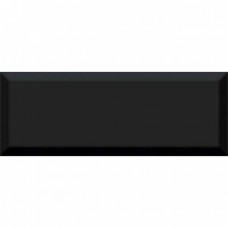 Керамическая плитка матовая Бельканто 15081 черный Грань 40x15 8мм  Kerama Marazzi