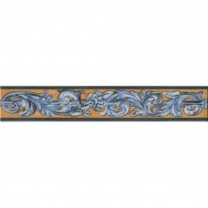 Бордюр глянцевая Площадь Испании HGD/B349/15050T 40x7 9мм  коричневый Kerama Marazzi