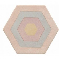 Вставка матовая Патакона VT/A74/SG1010 12x10 7мм  розовый Kerama Marazzi