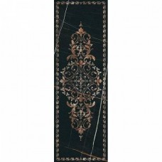 Декор глянцевая Греппи HGD/B441/14037R 120x40 10мм  черный Kerama Marazzi