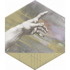 Декор матовая Ателлани VT/A183/24001 23x20 6.9мм  черный Kerama Marazzi