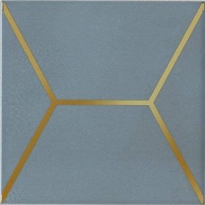 Декор глянцевая Витраж OP/E181/17067 15x15 6.9мм голубой Kerama Marazzi Декор глянцевая Витраж OP/E181/17067 15x15 6.9мм голубой Kerama Marazzi