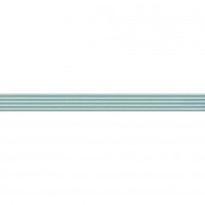 Бордюр матовая Спига LSA017 40x3 9мм  бирюзовый Kerama Marazzi