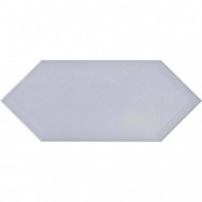 Керамическая плитка глянцевая Фурнаш 35025 Грань Сиреневый Светлый 34x14 9.2мм  синий Kerama Marazzi