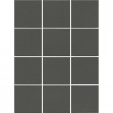 Керамогранит матовая Агуста 1331 серый Темный (из 12 частей) 10x10 7мм  Kerama Marazzi
