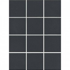 Керамогранит матовая Агуста 1333 черный (из 12 частей) 10x10 7мм  Kerama Marazzi