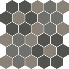 Декор матовая Агуста AD\A657\MM 2 Мозаичный 30x30 6.9мм  серый Kerama Marazzi