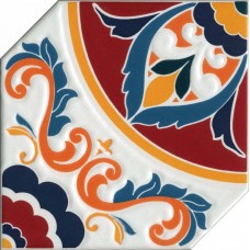 Декор глянцевая Болао HGD\A445\18000 1 15x15 6.9мм  белый Kerama Marazzi