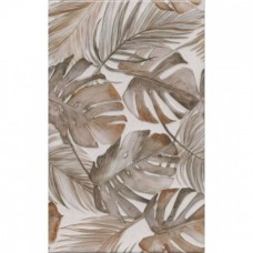 Керамическая плитка глянцевая Левада 6412 коричневый 40x25 8.8мм  Kerama Marazzi