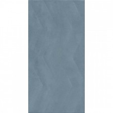 Керамическая плитка матовая Онда 11221R Структура синий Обрезной 60x30 10мм  Kerama Marazzi