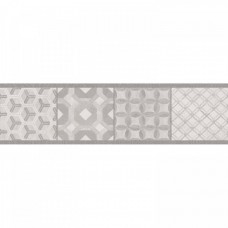Бордюр матовая Онда VT\A449\11037R 1 Обрезной 30x7 9мм  серый Kerama Marazzi