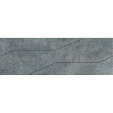 Декор глянцевая Эвора OS\D214\13117R синий светлый обрезной 90x30 11мм  серый Kerama Marazzi