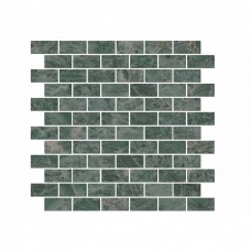 Декор глянцевая Эвора MM13123 Мозаичный зеленый 32x30 11мм  Kerama Marazzi
