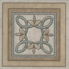 Вставка глянцевая Эвора DC/A36/SG606220RL Глянцевый 10x10 9мм  бежевый Kerama Marazzi