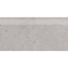 Ступень матовая Про Лаймстоун DD205200R\GR серый обрезной 60x30 11мм  Kerama Marazzi