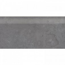 Ступень матовая Про Лаймстоун DD205120R\GR серый Темный Натуральный Обрезной 60x30 9мм  Kerama Marazzi