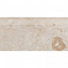 Ступень матовая Про Лаймстоун DD205420R\GR бежевый Темный Натуральный Обрезной 60x30 9мм  Kerama Marazzi