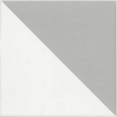 Декор матовая Теорема AZ/B008/5009 4 Бело-Серый 20x20 6.9мм  белый Kerama Marazzi