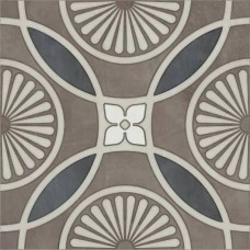 Декор сатинированная Чементо VT/A599/5301 7 Матовый 20x20 6.9мм  коричневый Kerama Marazzi