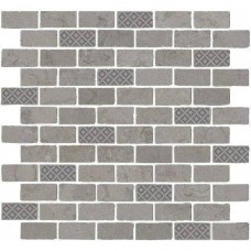 Мозаика матовая Про Лаймстоун Антика MBD011 серый Матовый 32x30 9мм  Kerama Marazzi