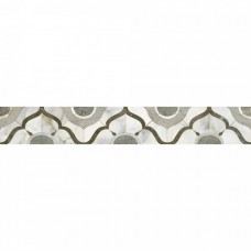 Бордюр глянцевая Кантата OS/A287/6000 Глянцевый 40x6 8мм  серый Kerama Marazzi