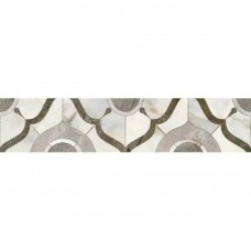 Бордюр глянцевая Кантата OS/A288/6000 Глянцевый 25x5 8мм  серый Kerama Marazzi