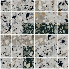 Мозаика лаппатированная Бричиола SG6531/MM 1 Мозаичный Лаппатированный 30x30 9мм  белый Kerama Marazzi