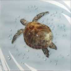 Декор сатинированная Чудо-озеро VT/A452/5009 2 20x20 6.9мм  голубой Kerama Marazzi