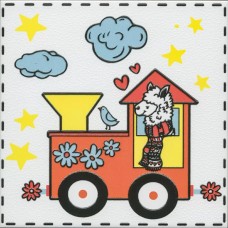 Декор сатинированная Альпаки OP\A221\5009 1 20x20 7мм  красный Kerama Marazzi