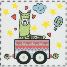 Декор сатинированная Альпаки OP/A225/5009 5 20x20 6.9мм  зеленый Kerama Marazzi