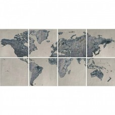 Панно сатинированная Вокруг Света OS/A249/8x/5285 (к-т 8 шт) 80x40 6.9мм бежевый Kerama Marazzi Панно сатинированная Вокруг Света OS/A249/8x/5285 (к-т 8 шт) 80x40 6.9мм бежевый Kerama Marazzi