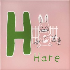 Декор сатинированная Зоопарк OS/A236/5184 H Матовый 20x20 6.9мм  зеленый Kerama Marazzi