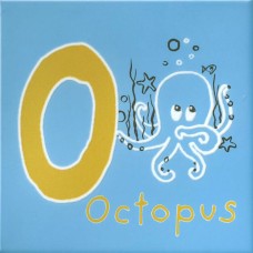 Декор сатинированная Зоопарк OS/A231/5112 O Матовый 20x20 6.9мм  желтый Kerama Marazzi