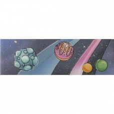 Бордюр сатинированная Космос DC/A38/5009 20x6 6.9мм  фиолетовый Kerama Marazzi