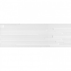 Керамическая плитка матовая Бьянка 60174 белый Матовый Полоски 60x20 9мм  Kerama Marazzi