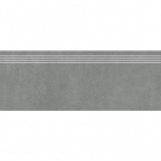 Ступень матовая Про Догана DD841390R/GR серый Темный Матовый Обрезной 80x30 9мм  Kerama Marazzi
