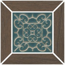 Вставка матовая Тровазо ID154 Наборный коричневый Светлый Матовый 13x13 9мм  Kerama Marazzi