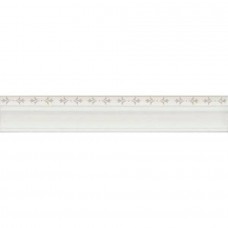 Бордюр матовая Флориан BLC034R Багет Матовый Обрезной 30x5 19мм  белый Kerama Marazzi