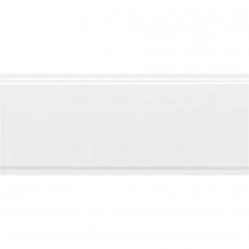 Бордюр матовая Флориан BDA034R белый Матовый Обрезной 30x12 13мм  Kerama Marazzi