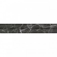 Бордюр глянцевая Коррер BLC039R черный Глянцевый Обрезной 30x5 19мм  Kerama Marazzi