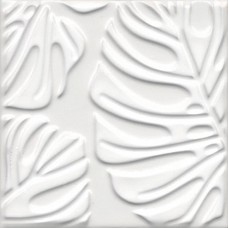 Декор матовая Агдаль KMD2SFC001BN 2 белый Матовый Структура 15x15 9мм  Kerama Marazzi