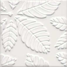 Декор матовая Агдаль KMD2SFB001BN 1 белый Матовый Структура 15x15 9мм  Kerama Marazzi