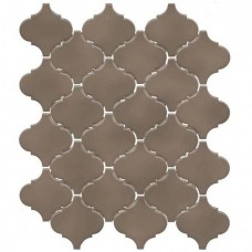 Мозаика глянцевая Арабески Марокко KM2630M0010N коричневый Темный Глянцевый 30x26 7мм  Kerama Marazzi