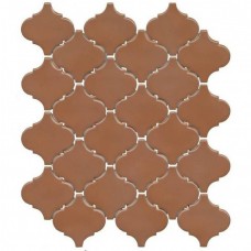 Керамическая плитка глянцевая Арабески Марокко KM2630M0020N коричневый Глянцевый 30x26 7мм  Kerama Marazzi