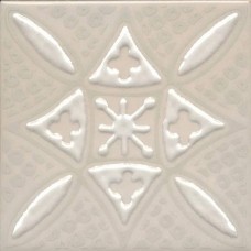 Декор глянцевая Бахия KMD3STA017GN 2 бежевый Светлый Глянцевый 10x10 7мм  Kerama Marazzi