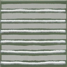 Декор глянцевая Бахия KMD3STA027GN 4 зеленый Глянцевый 10x10 7мм  Kerama Marazzi
