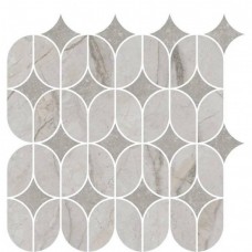 Декор глянцевая Ифран KMD2HID004BR Наборный серый Светлый Глянцевый Обрезной 33x30 9мм  Kerama Marazzi